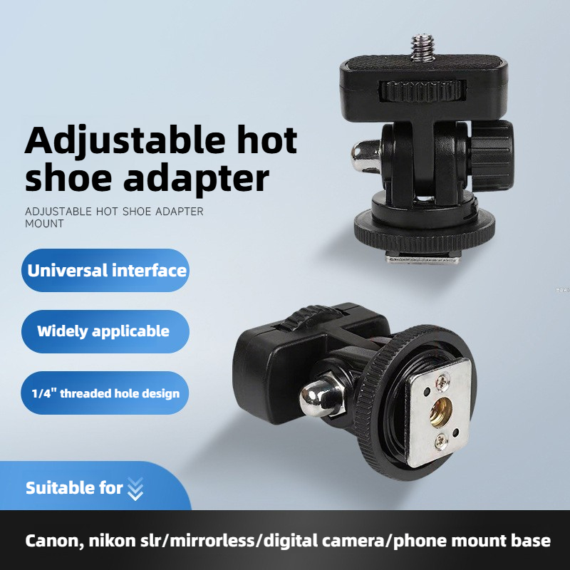 Hot Shoe Adapter - Universele Hot Shoe Mount Adapter 1/4