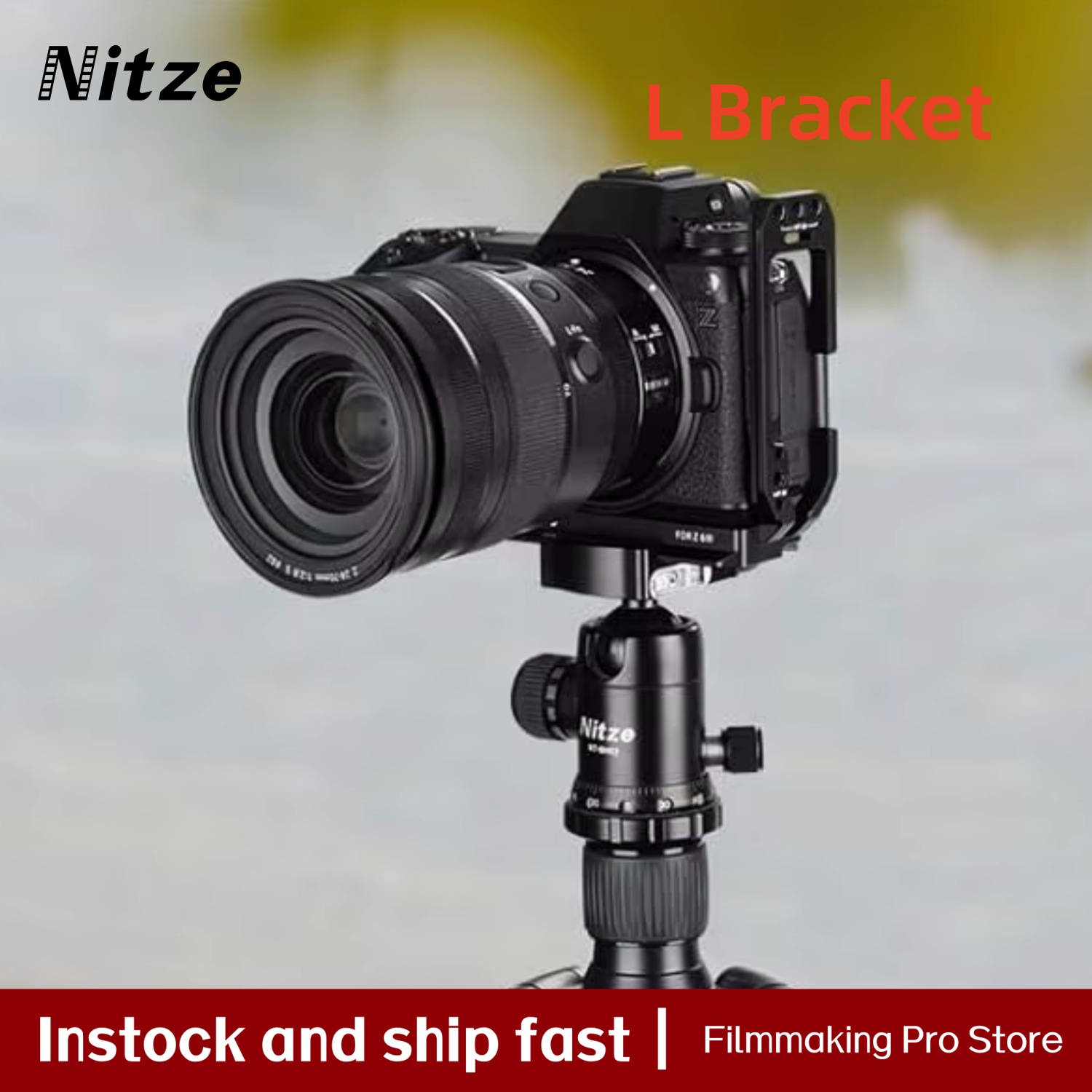 Nikon Camera Z6 Iii - Nitze camera L-beugel voor Nikon Z6