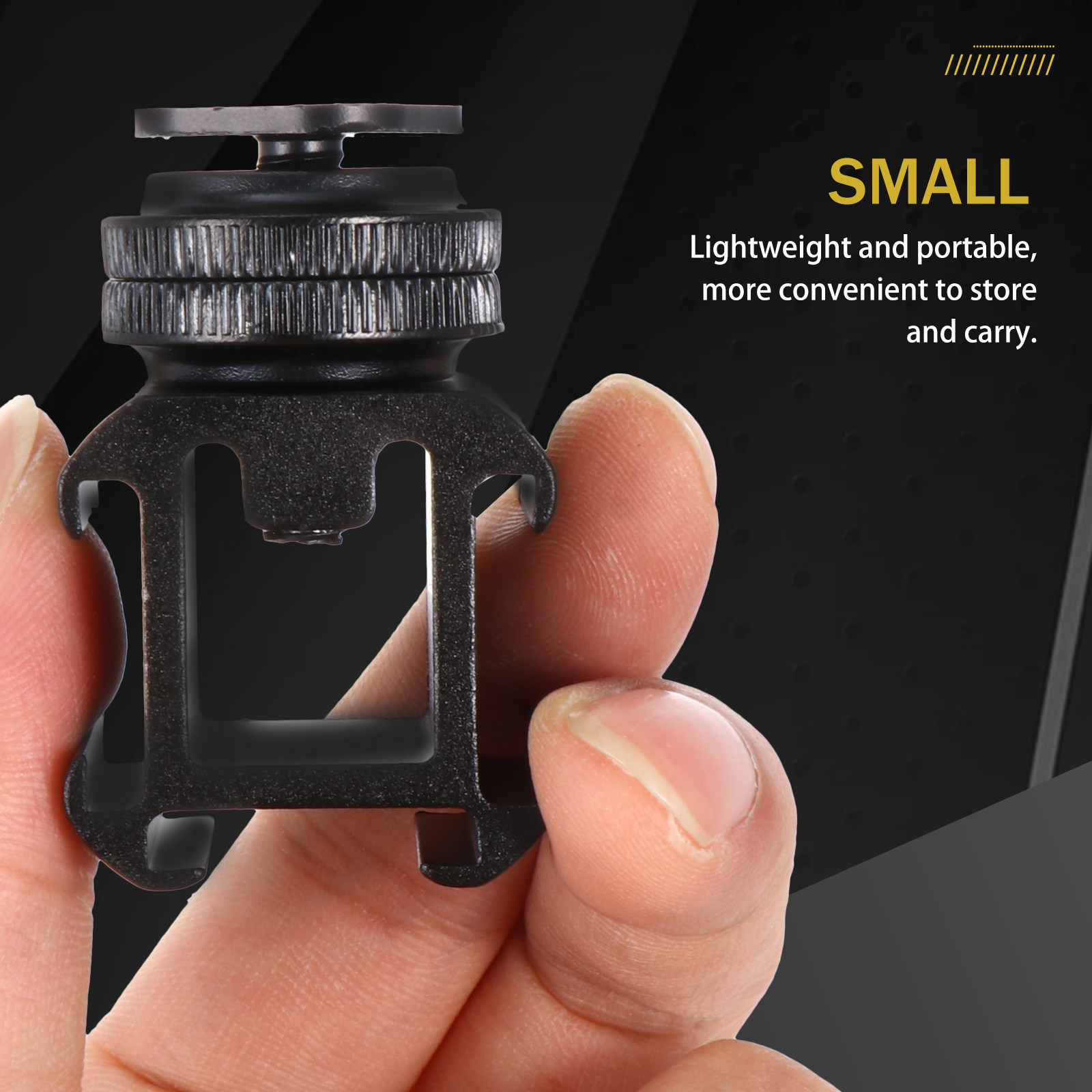Hot Shoe Adapter - 2Sets Hot Shoe Base Aluminiumlegering Camera