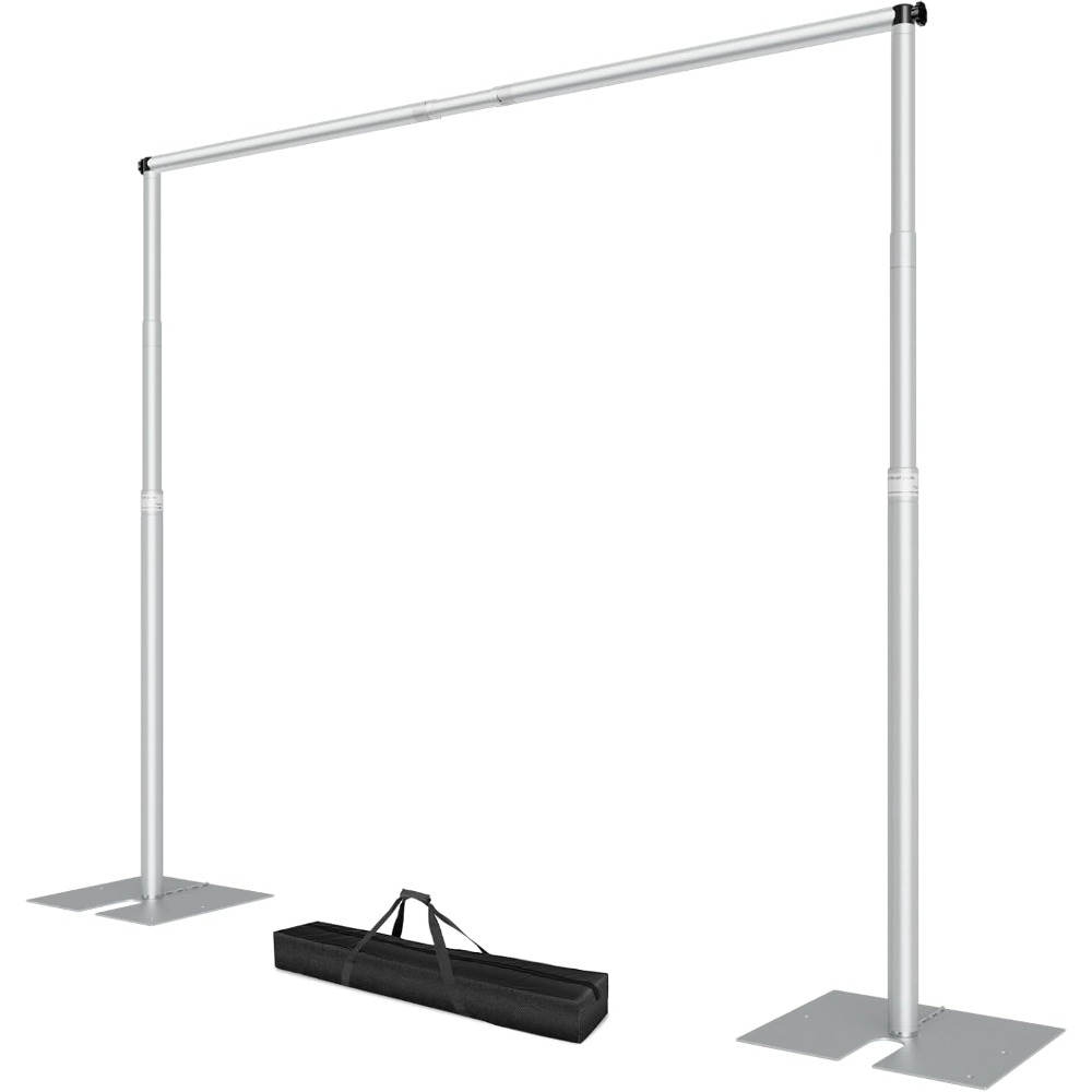 Backdrop Stand Kit - Amerikaanse verzending, heavy-duty 10x10ft achtergrondstandaard, verstelbare