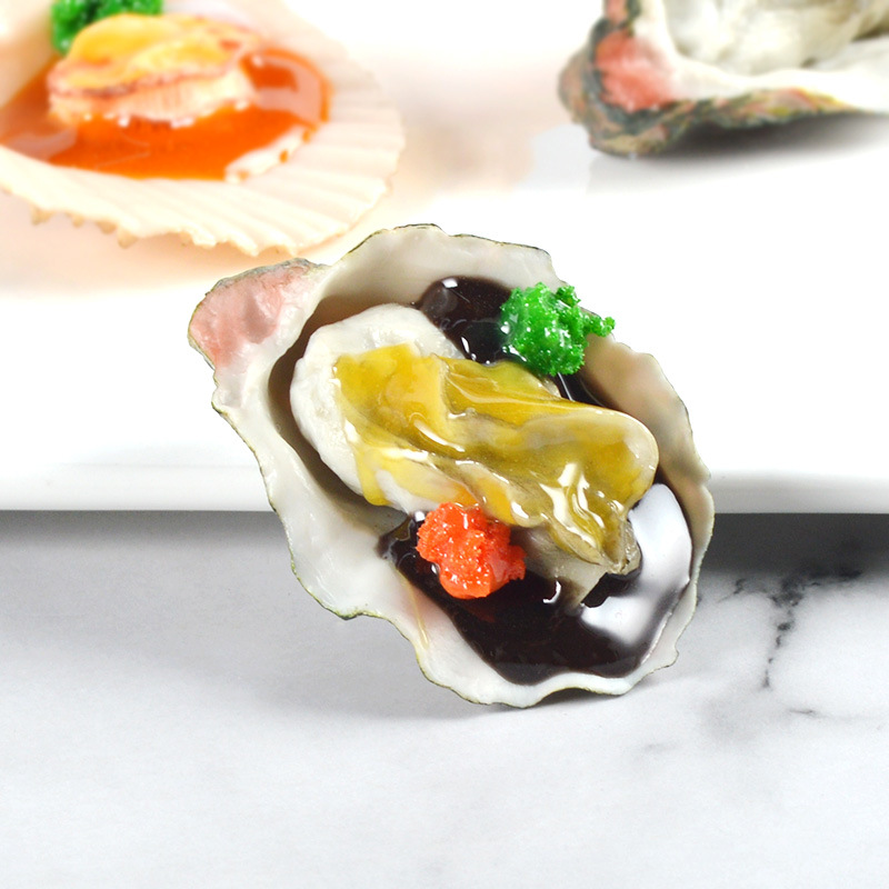 Photography Of Food - Kunstmatige Oyster Schulp Nep Voedsel Simulatie