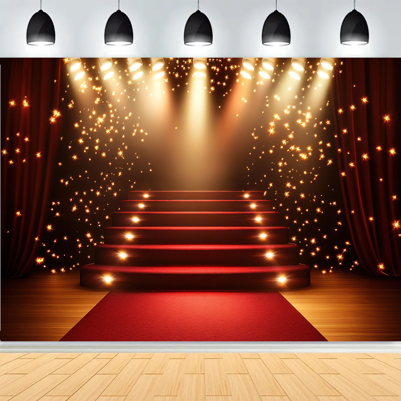 Photography Awards - Rode loper podium schitterende spotlights fotografie