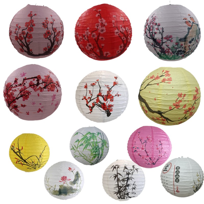 Photography Day - 30 cm bedrukt papier Chinese stijl