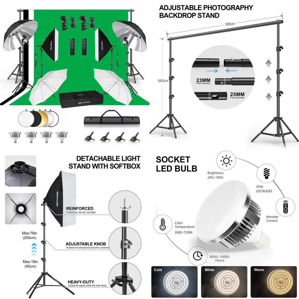 Verstelbare Fotografie Achterg - Backdrop Stand Kit recensie en prijs