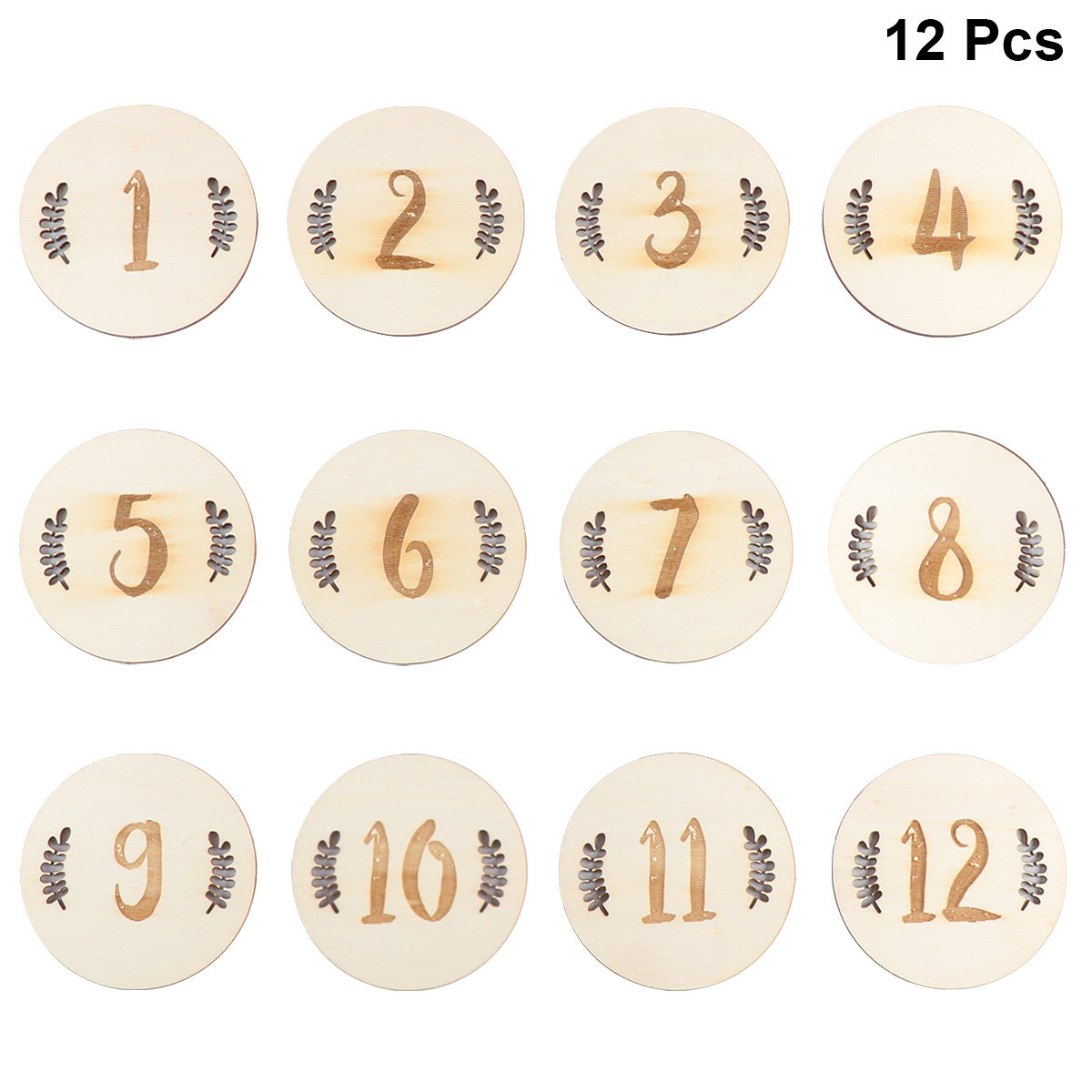 12 stuks baby geboortemaandkaa - Photography Of Memories recensie en prijs
