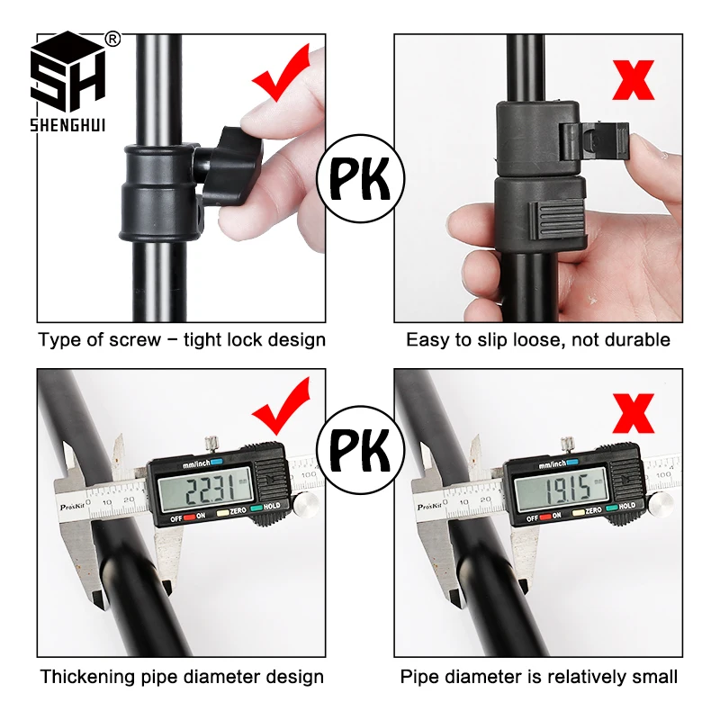 SH Photography1.5*2/2*2M T-Vor - Backdrop Stand Kit recensie en prijs