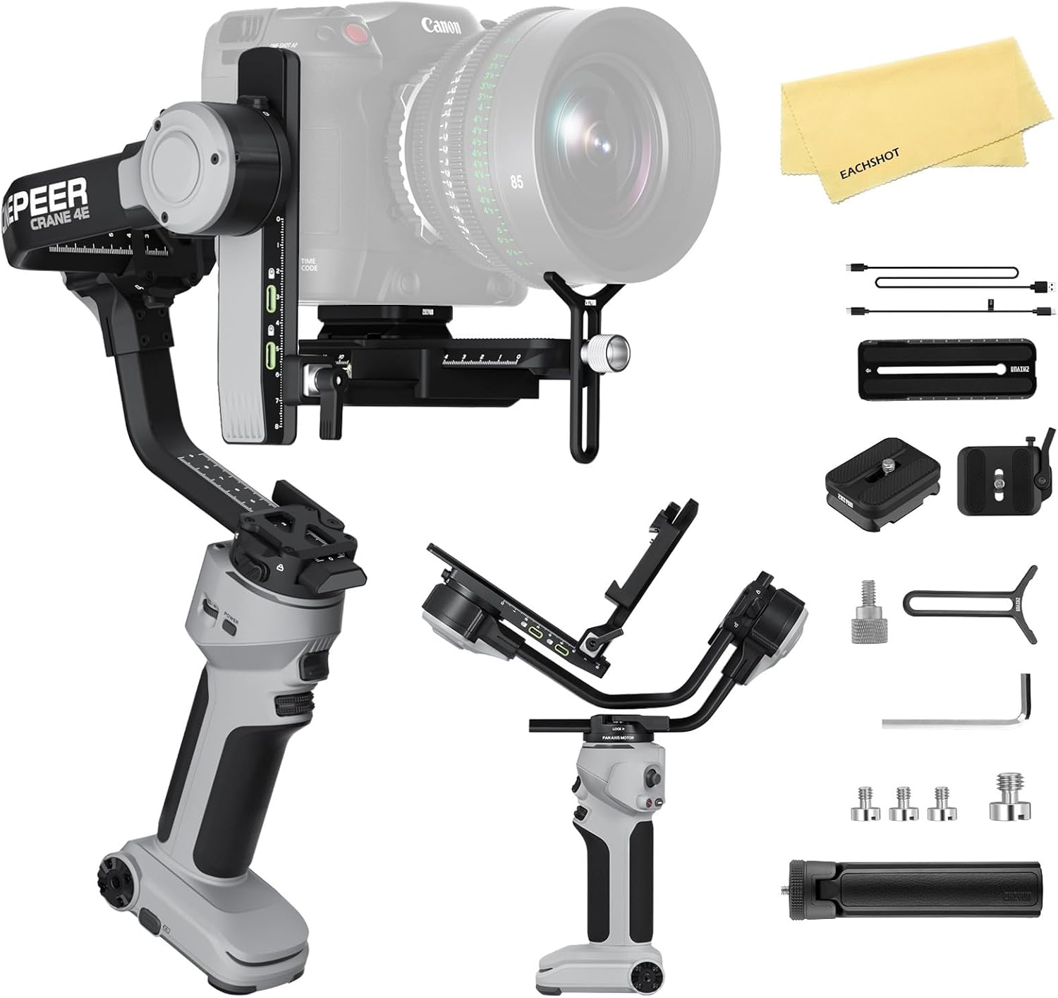 3-assige handheld camera gimba - Handheld Stabilizer Gimbal recensie en prijs
