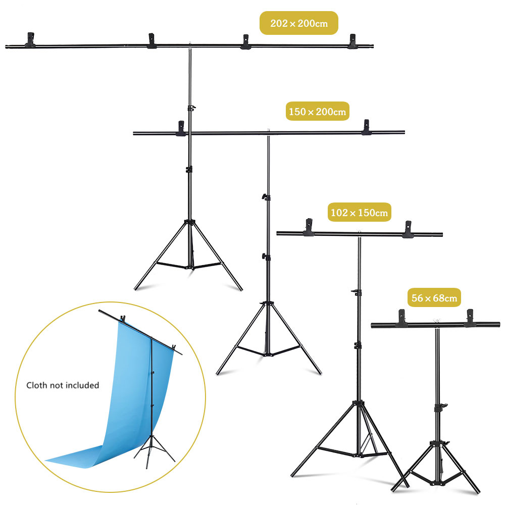 Fotografie T-vormige achtergro - Backdrop Stand Kit recensie en prijs