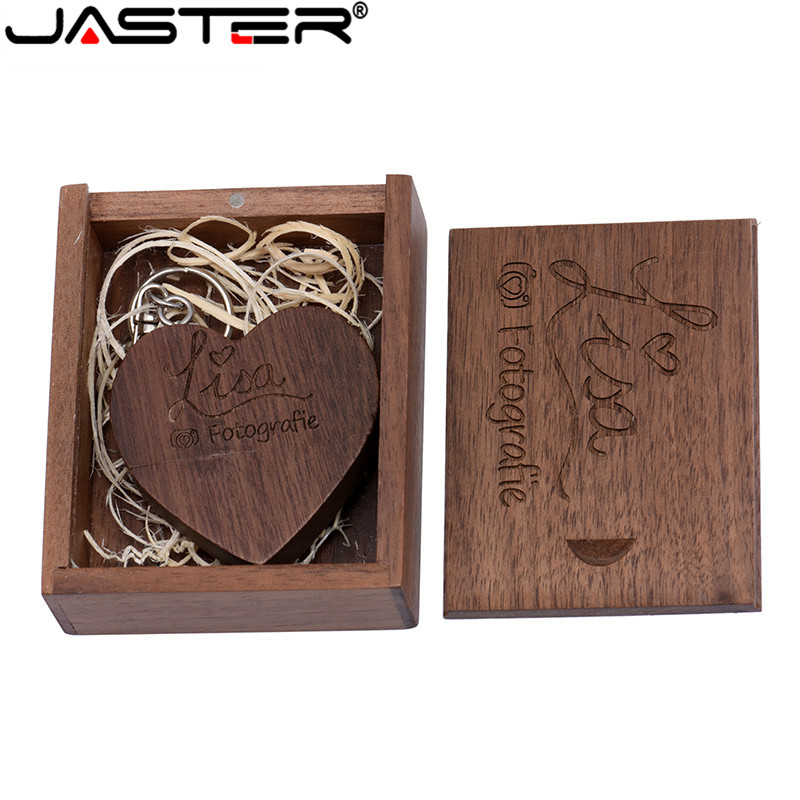 JASTER USB 2.0 houten hart Fla - Photography Of Memories recensie en prijs