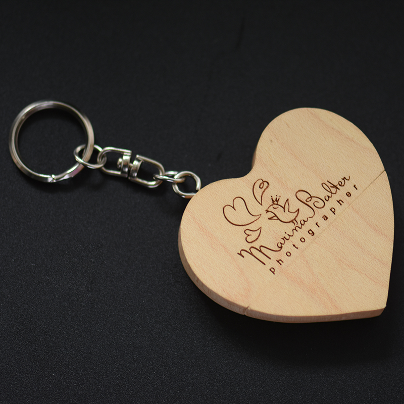 JASTER USB 2.0 houten hart Fla - Photography Of Memories recensie en prijs