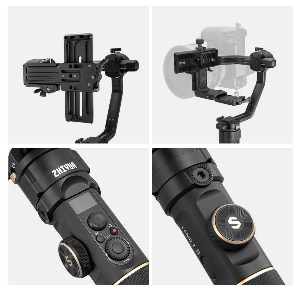 Zhiyun Crane 2S 3-assige handh - Handheld Stabilizer Gimbal recensie en prijs