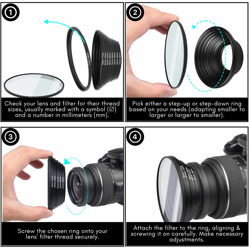 18 stks Camera Lens Filter Ste - Macro Extension Tube recensie en prijs