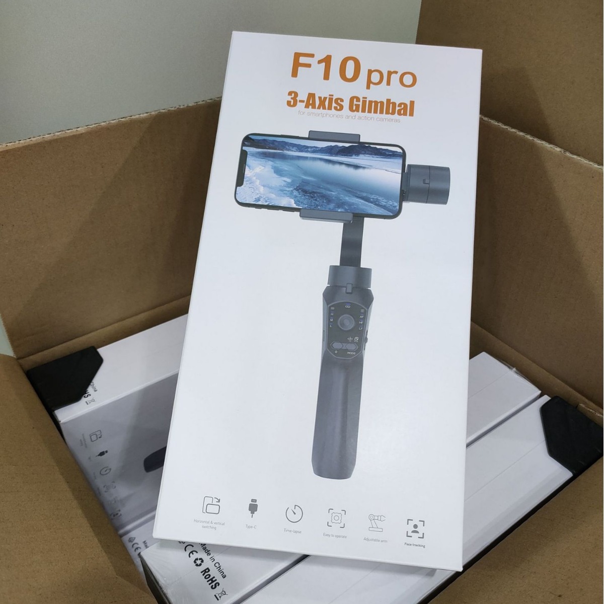 F10 PRO Handheld Mobiele Telef - Handheld Stabilizer Gimbal recensie en prijs