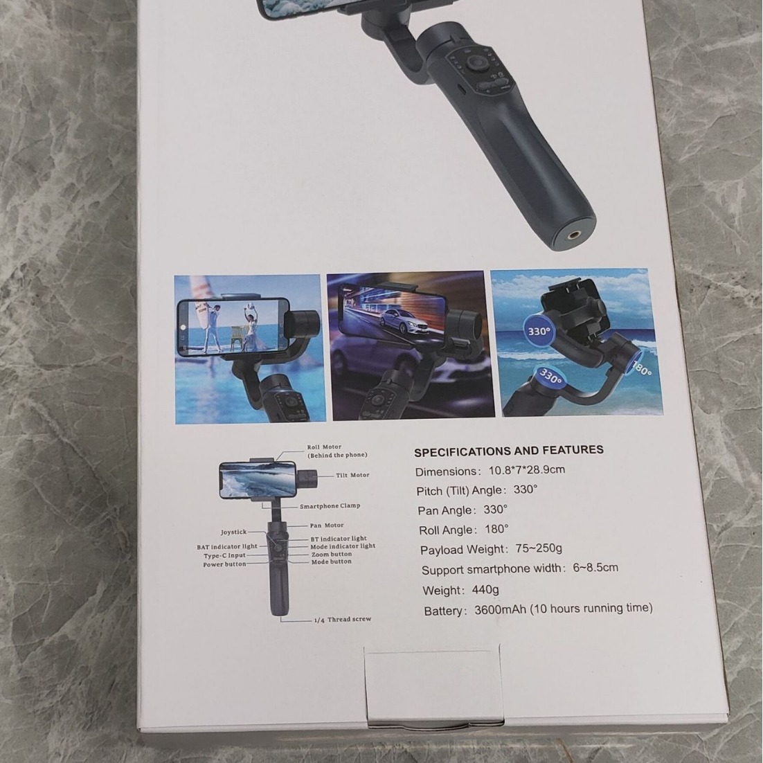 F10 PRO Handheld Mobiele Telef - Handheld Stabilizer Gimbal recensie en prijs