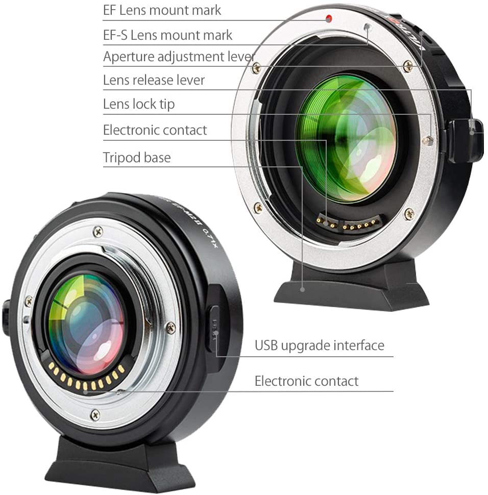 Viltrox EF-M2II 0,71x Speed Bo - Macro Extension Tube recensie en prijs