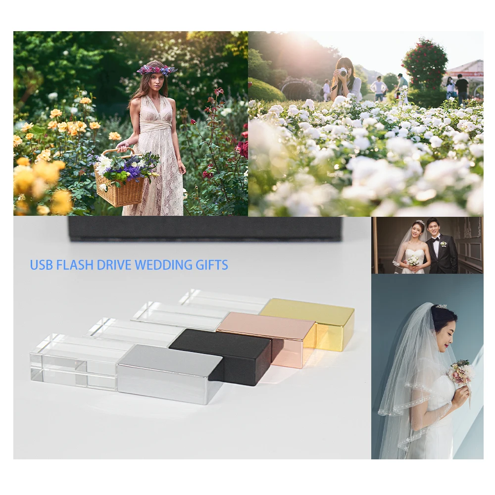 10 STUKS VEEL Crystal USB Flas - Photography Of Memories recensie en prijs