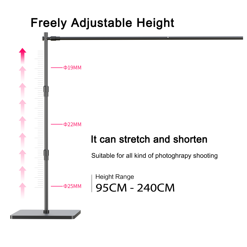 2.4x3m Heavy Duty Achtergronds - Backdrop Stand Kit recensie en prijs