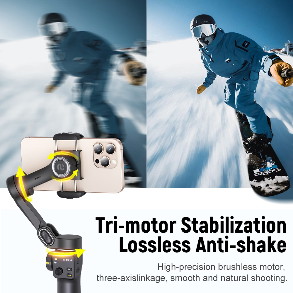 AOCHUAN Handheld Anti-shake Gi - Handheld Stabilizer Gimbal recensie en prijs