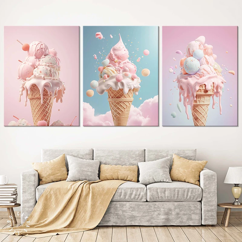 Unframe Pink Food Ice Cream Ma - Photography Of Food recensie en prijs