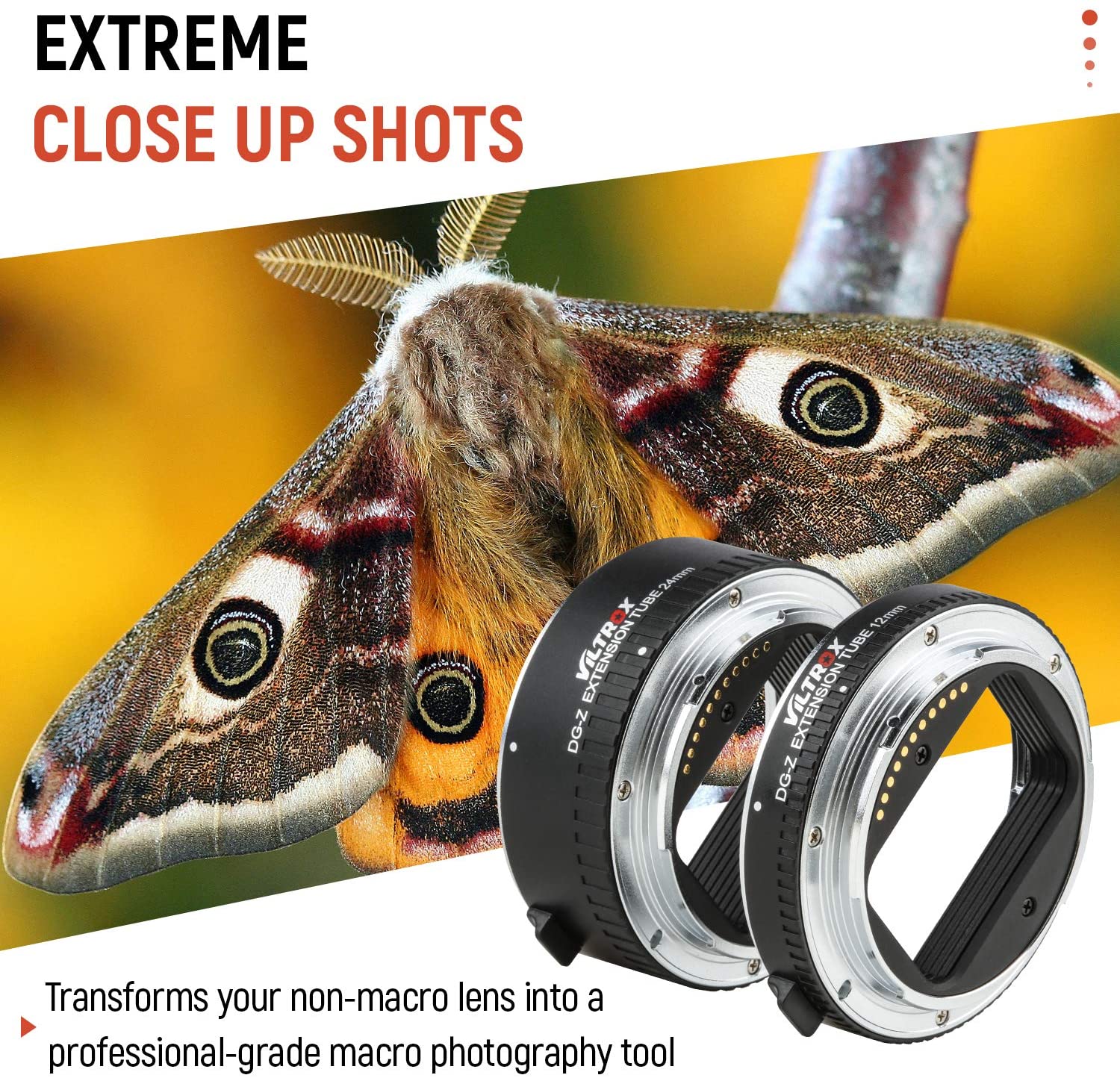 Viltrox DG-Z Autofocus AF Macr - Macro Extension Tube recensie en prijs