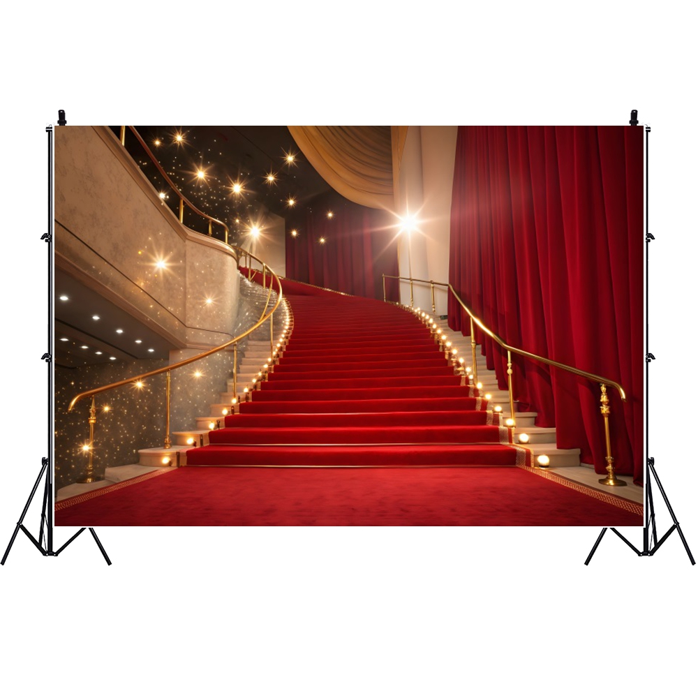 Rode loper thema achtergrondco - Photography Awards recensie en prijs