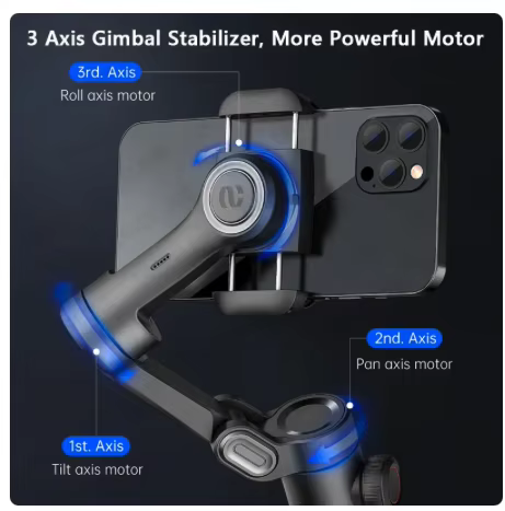AOCHUAN Smart XE 3-assige opvo - Handheld Stabilizer Gimbal recensie en prijs