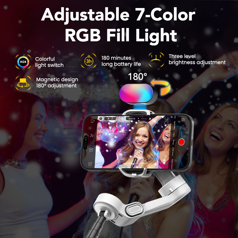 Aochuan Smart X2 Kit Wit 3-ass - Handheld Stabilizer Gimbal recensie en prijs