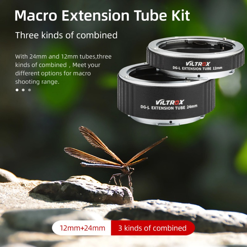 Viltrox DG-L Autofocus Macro V - Macro Extension Tube recensie en prijs