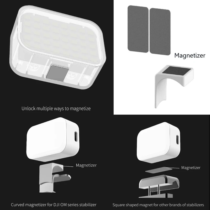 Magnetisch LED-vullicht voor D - Handheld Stabilizer Gimbal recensie en prijs